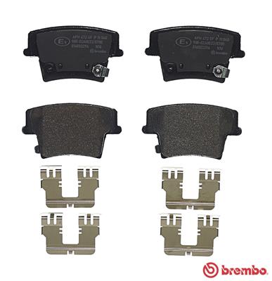 A.B.S. P 11 040 BREMBO Bremsbelagsatz, Scheibenbremse